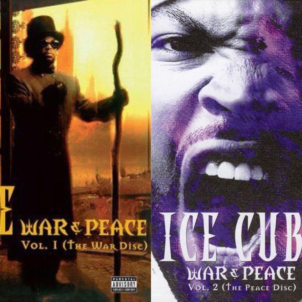 Ice Cube &laquo;&nbsp;War & Peace&nbsp;&raquo; vol.1 (The War Disc) @@½, Vol.2 (The Peace Disc)&nbsp;@@@½